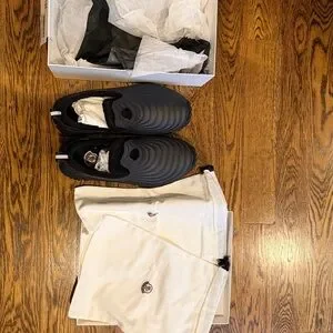 Moncler | Shoes | Black Quilted Slipon Acqua Boots | Poshmark display picture 3